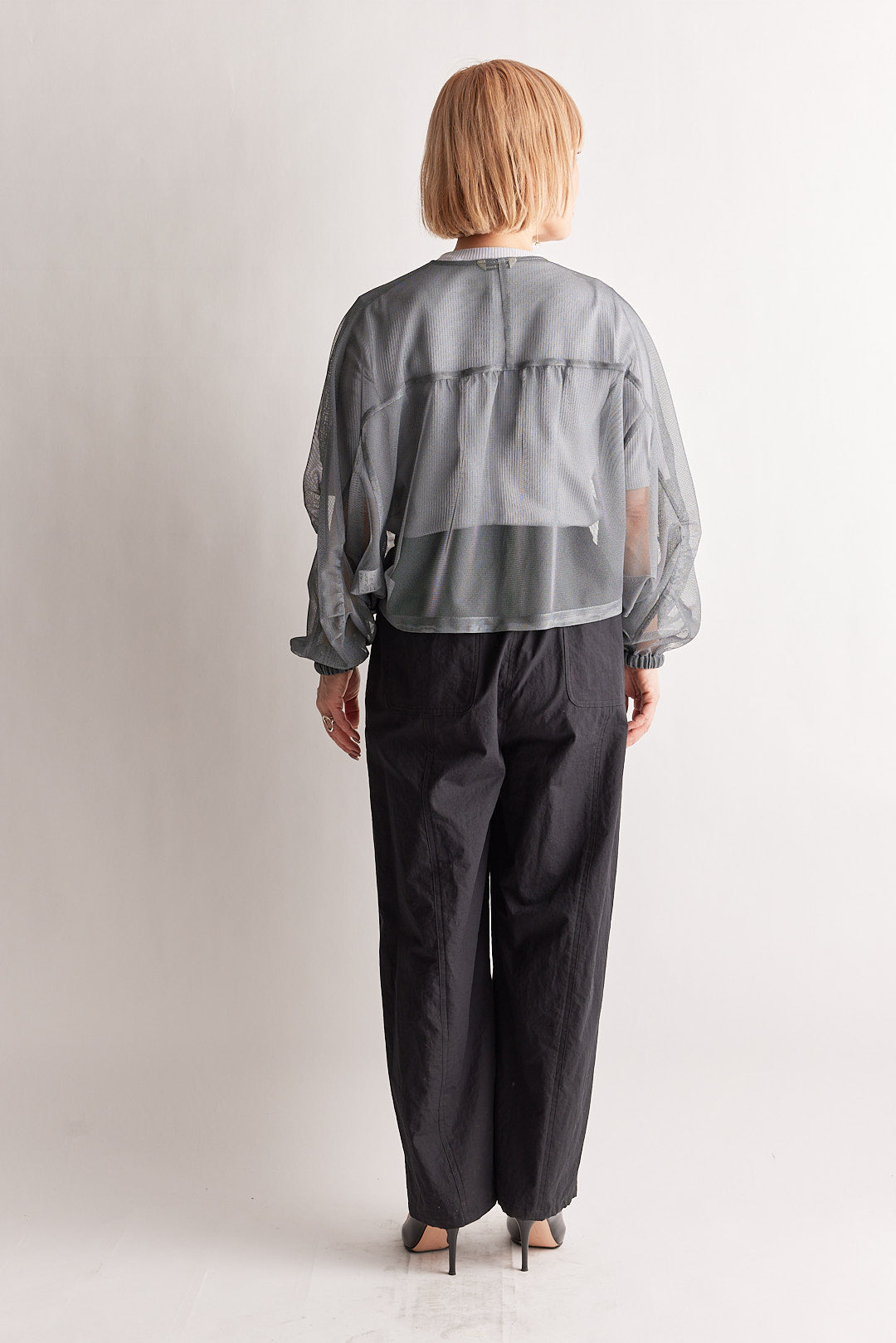 【STELLA CIFFON】カチオンリバーシブルメッシュブルゾン/ST2-26102