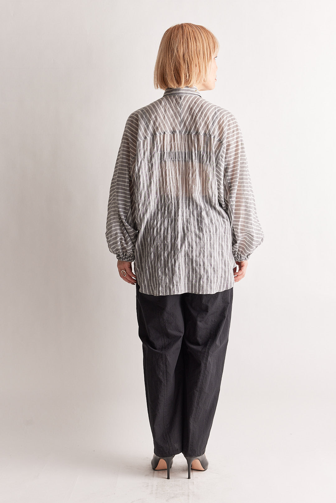 【STELLA CIFFON】コットンリネンサザナミポプリンパンツ/ST2-26203