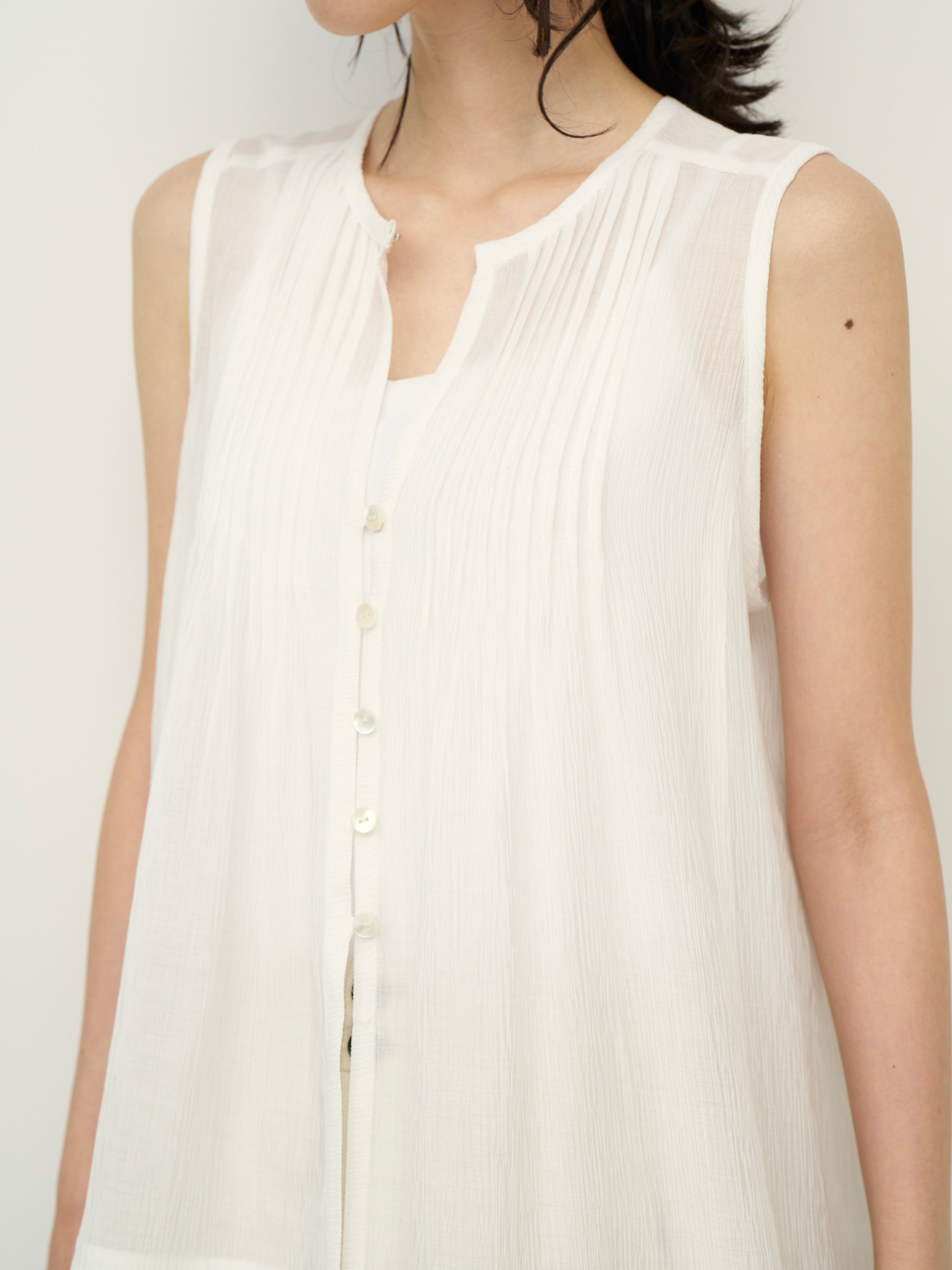 はるまき CHIGNON】シアーメッシュ×レースチュニックブラウス/1262-306KK