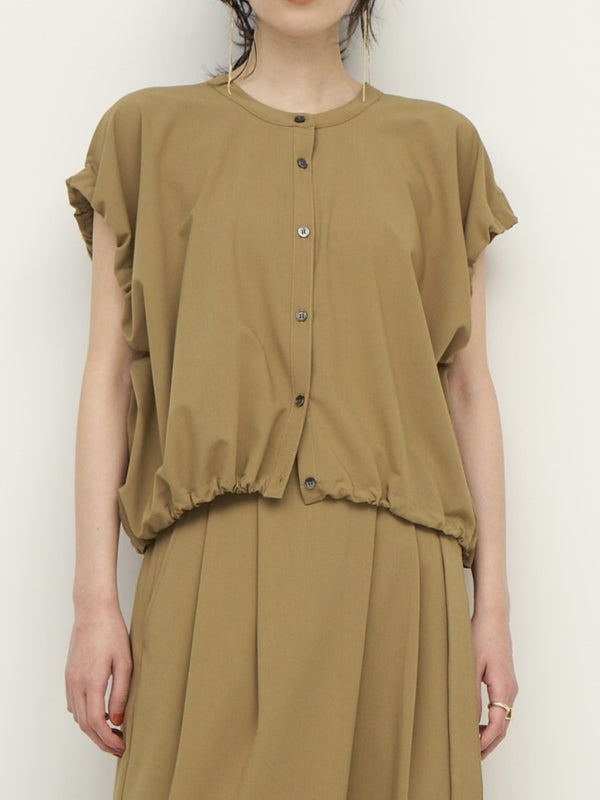 【CHIGNON】梳毛調2WAYフレンチシャツ/1262-333MK