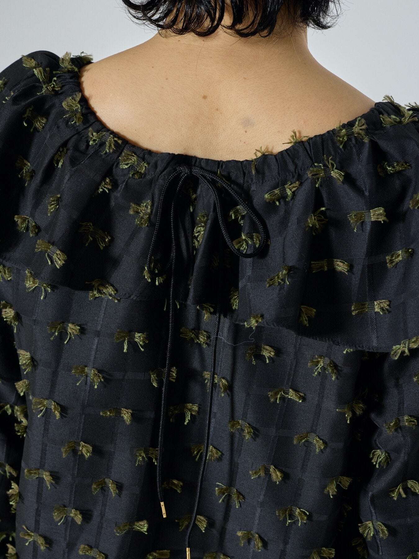 【CHIGNON】カットJQドロストカラーブラウス/1265-379NH