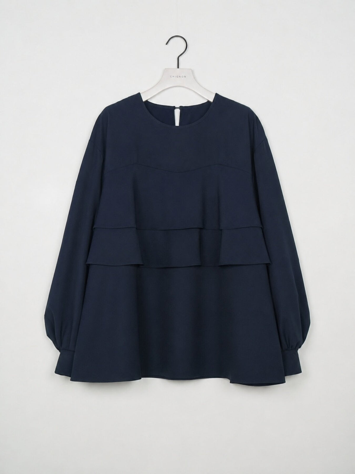 【CHIGNON】ソフトツイルドッキングプルオーバー/1266-605YX