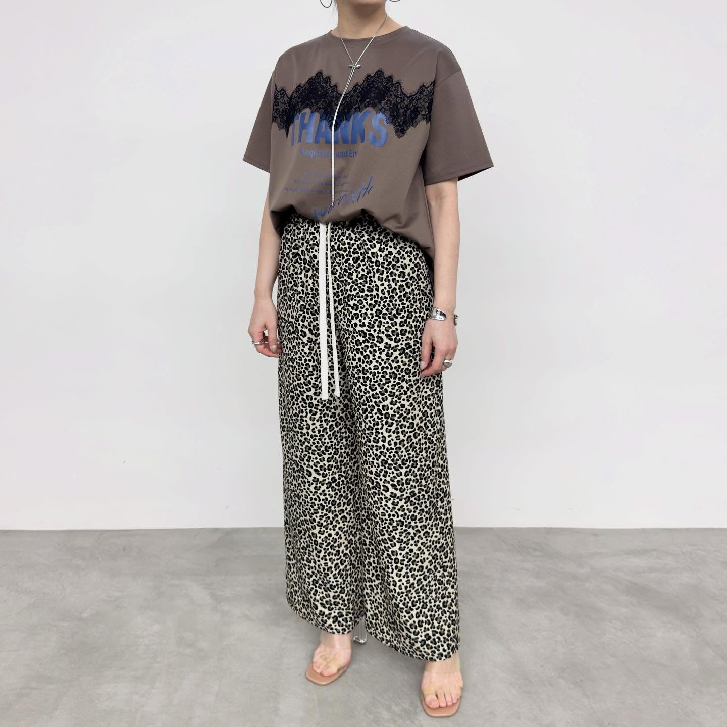 【NUS】ZOCCONポンチ×アイラッシュレースロゴT/610-35043