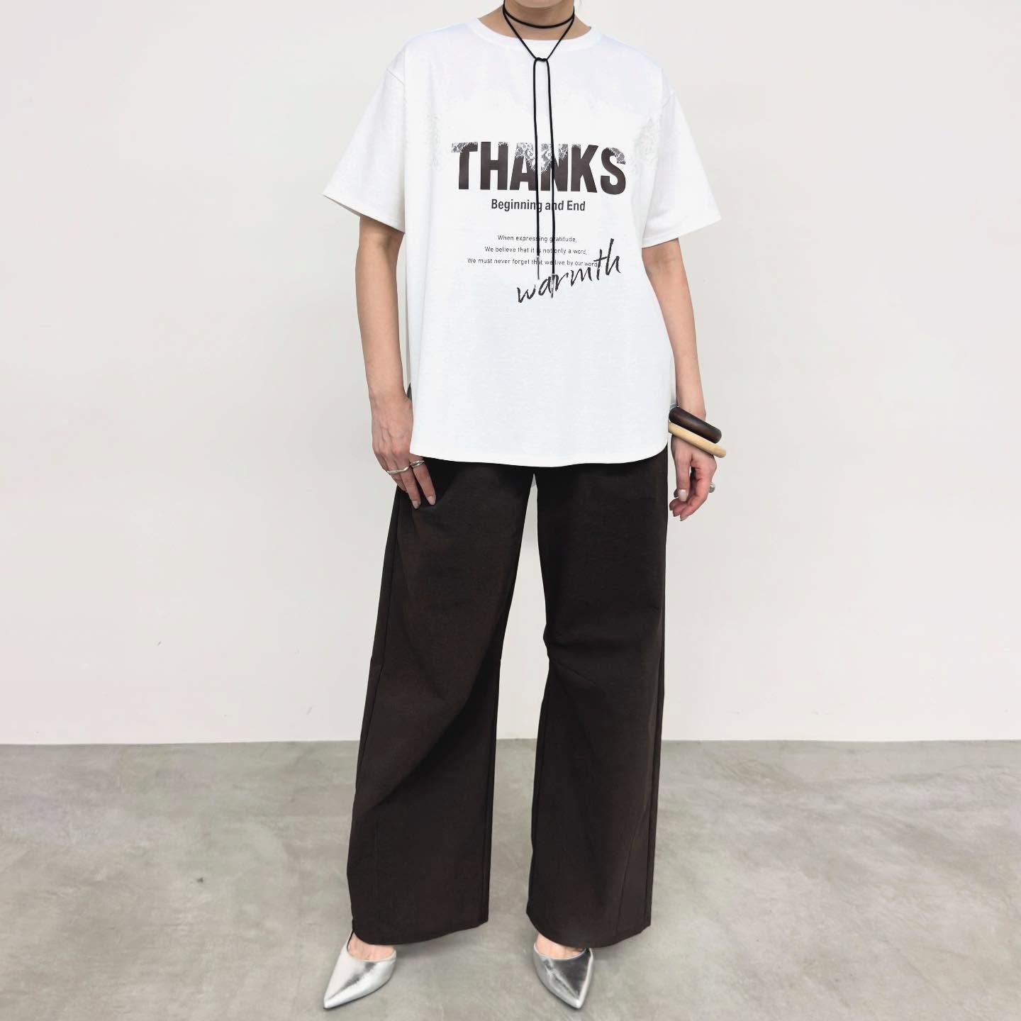 【NUS】ZOCCONポンチ×アイラッシュレースロゴT/610-35043