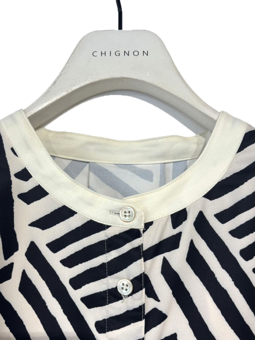 【CHIGNON】プリントドルマンシャツ/1554-068BZ