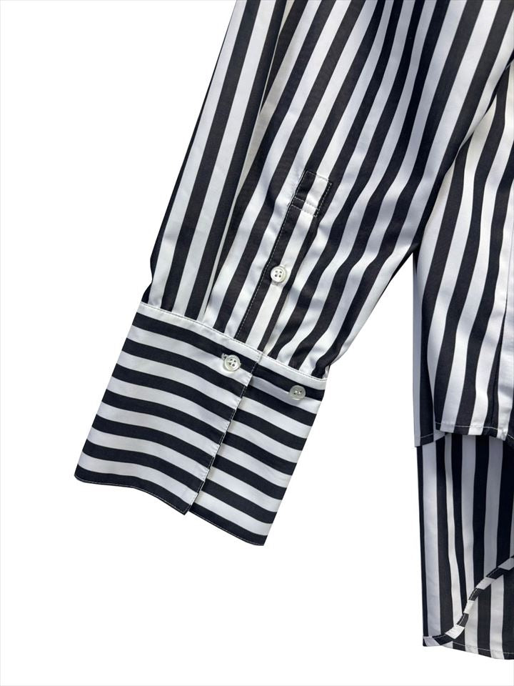 【CHIGNON】2WAYストライププリントシャツ/1555-218KK