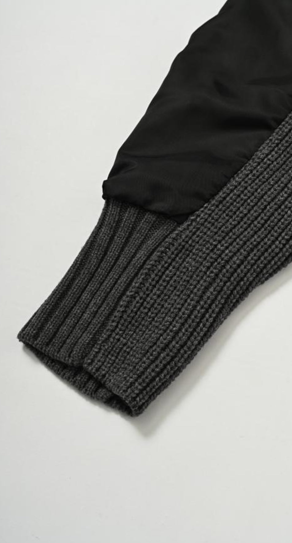 【ANGELINA】フェザーマテリアルMixブルゾン/25238-3586Q-W