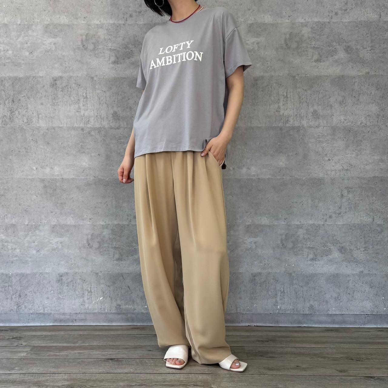 【Anna Kerry】ホットフィックスロゴTシャツ/85261926