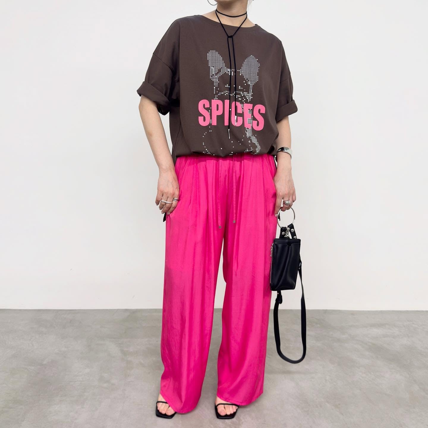 【NUS】プレミアム天笠2WAYイラストロゴビッグT/610-35036