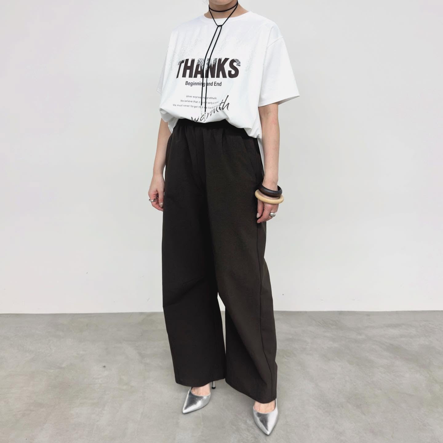 【NUS】ZOCCONポンチ×アイラッシュレースロゴT/610-35043