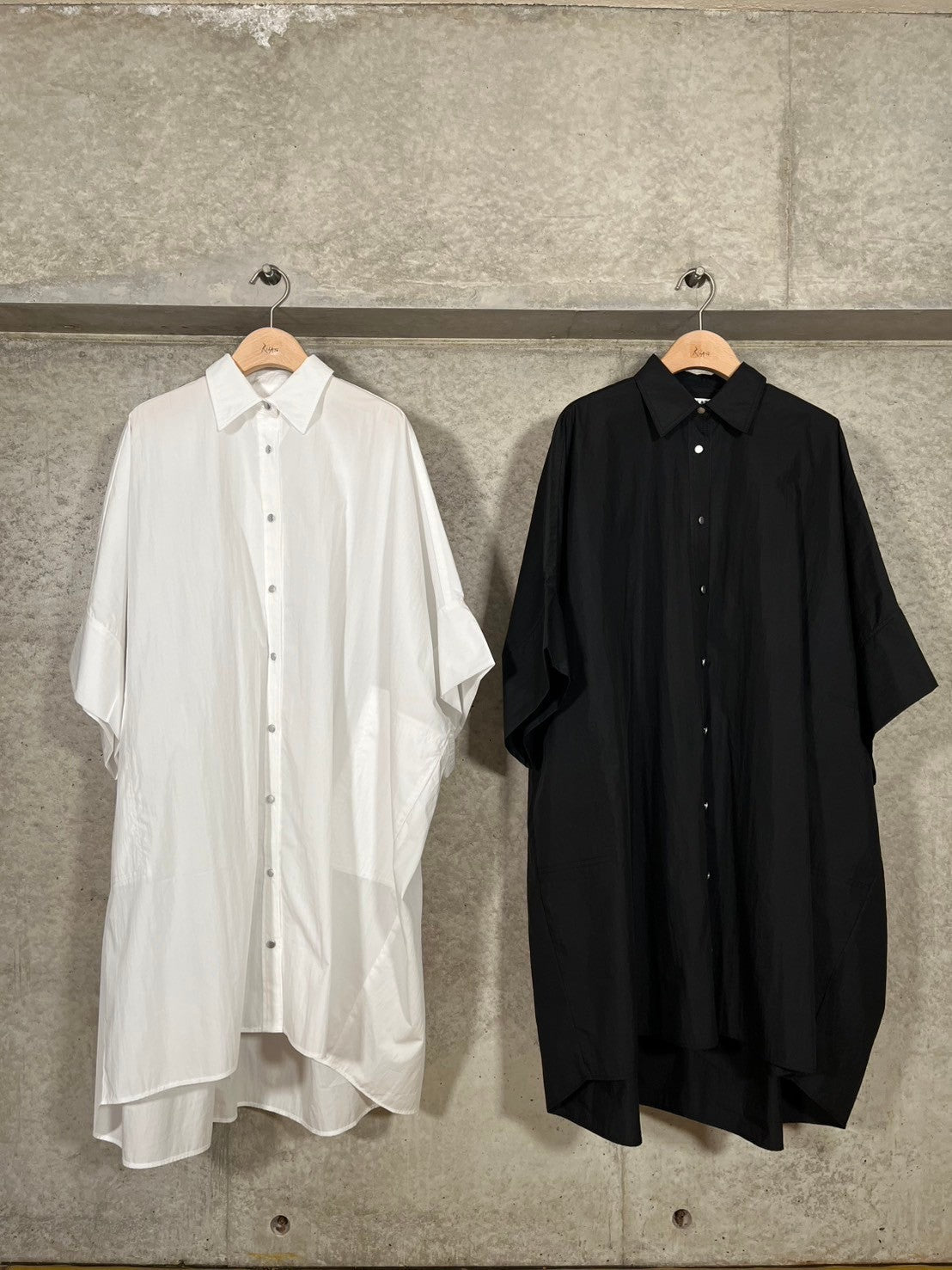 【RILATO】ビッグシルエットロングシャツ/R25389