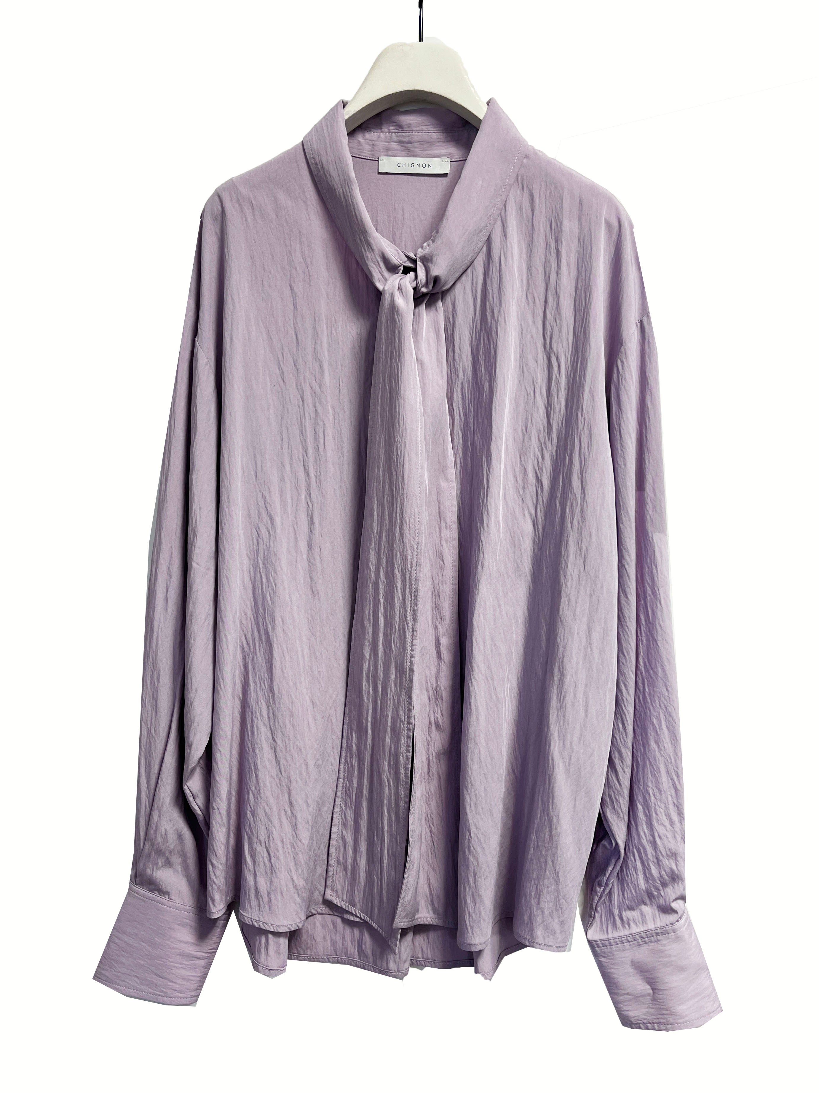 【CHIGNON】ボウタイカラーシャツ/1855-217KK