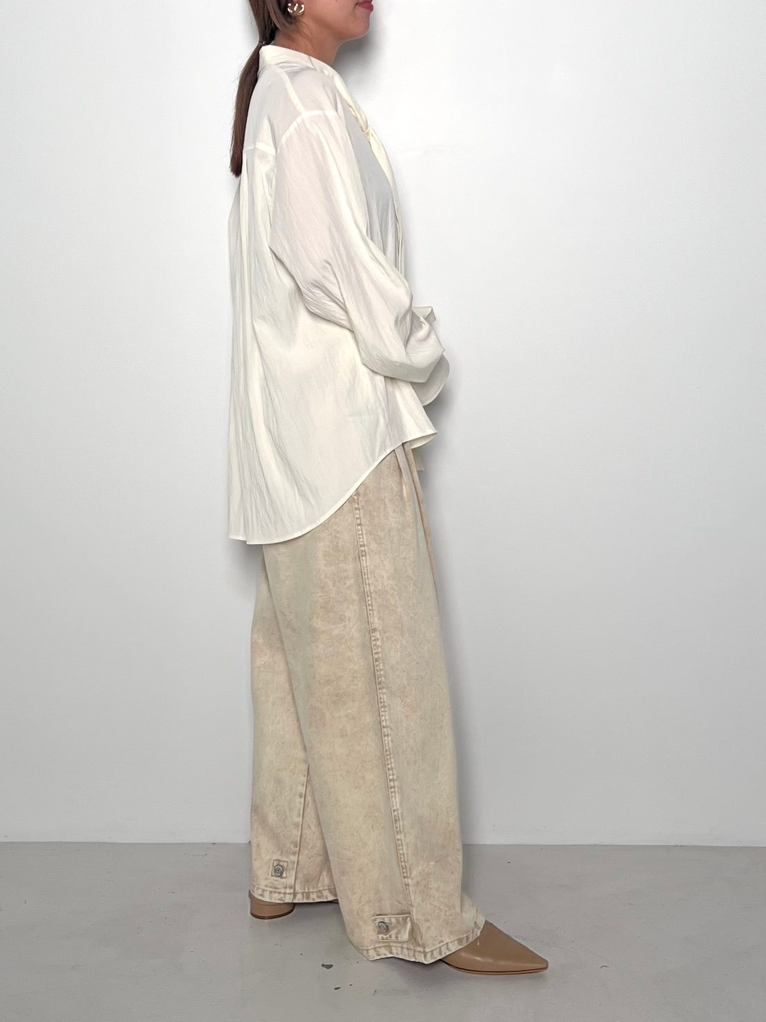 【CHIGNON】ボウタイカラーシャツ/1855-217KK