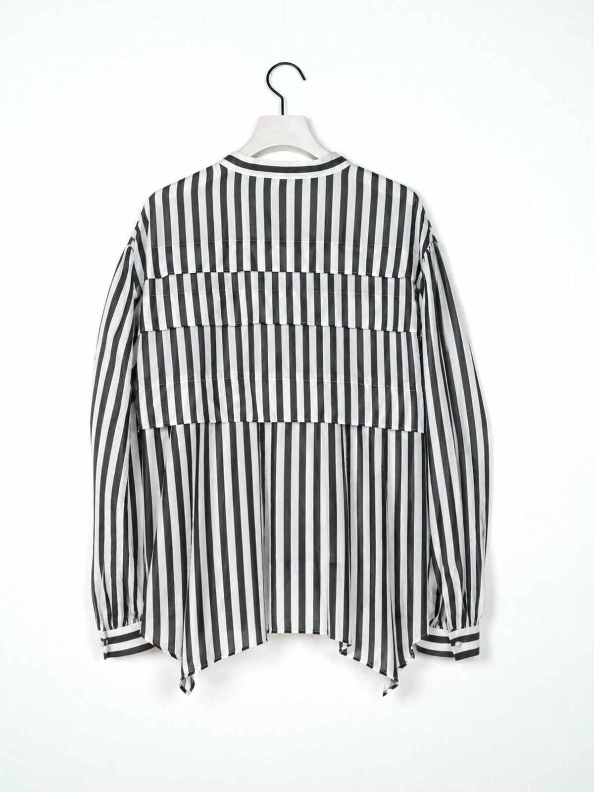 【CHIGNON】ストライプイレヘムシャツ/1866-620MK