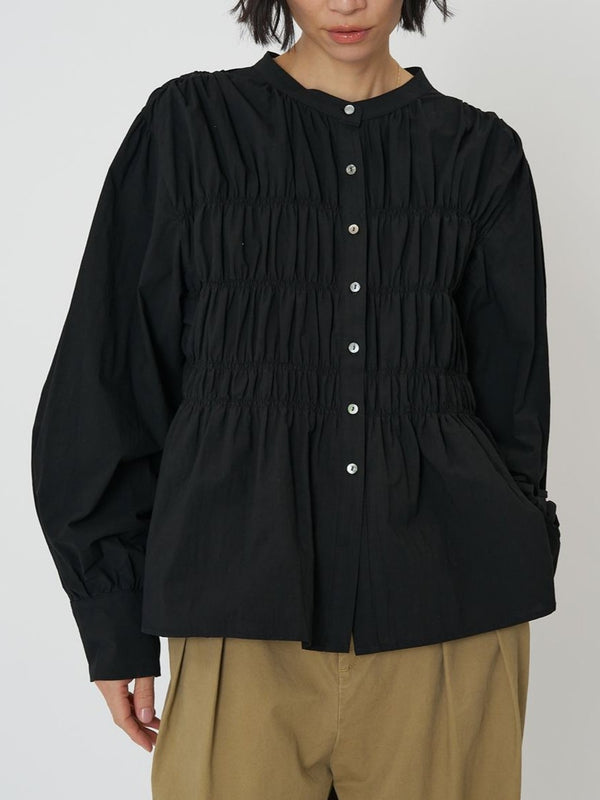 【CHIGNON】コットンシャーリングブラウス/1961-013KK