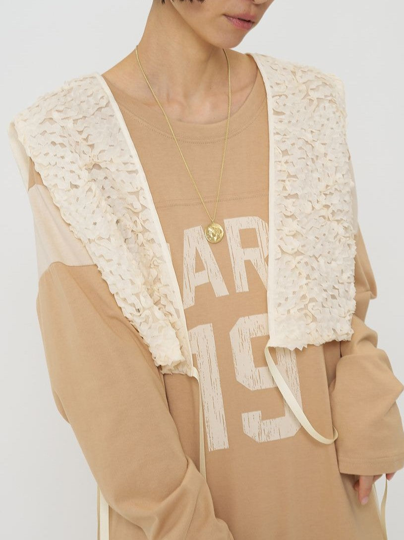 【CHIGNON】フリルエンブロミニベスト/1961-049BZ