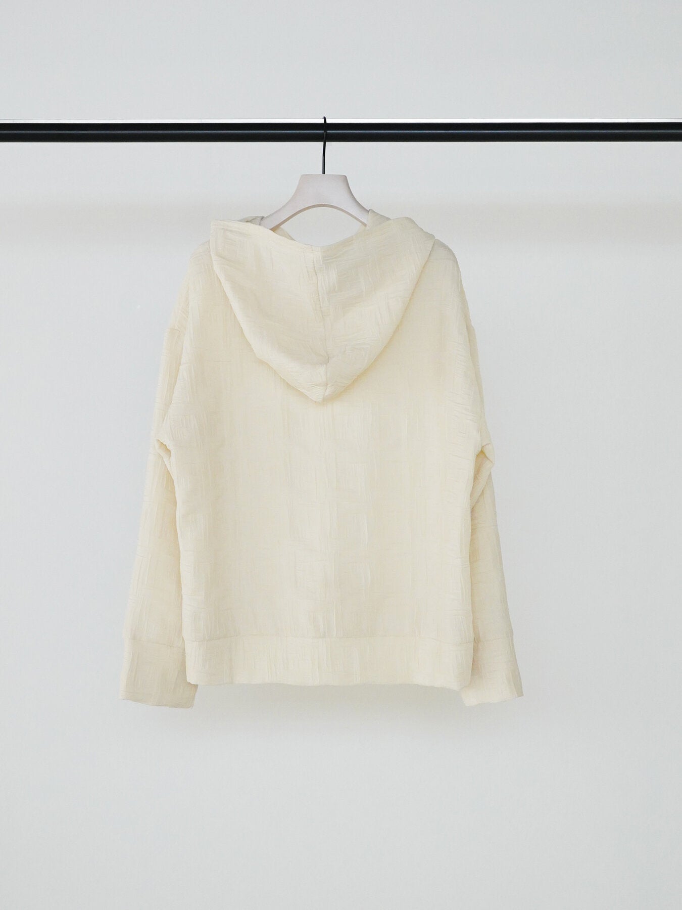 【CHIGNON】フクレチェックフーディープルオーバー/1965-319KK