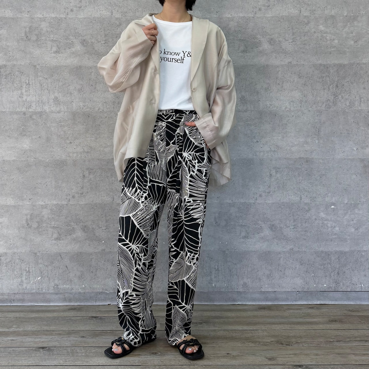 【Anna Kerry】ロゴフライスTシャツ/85261928