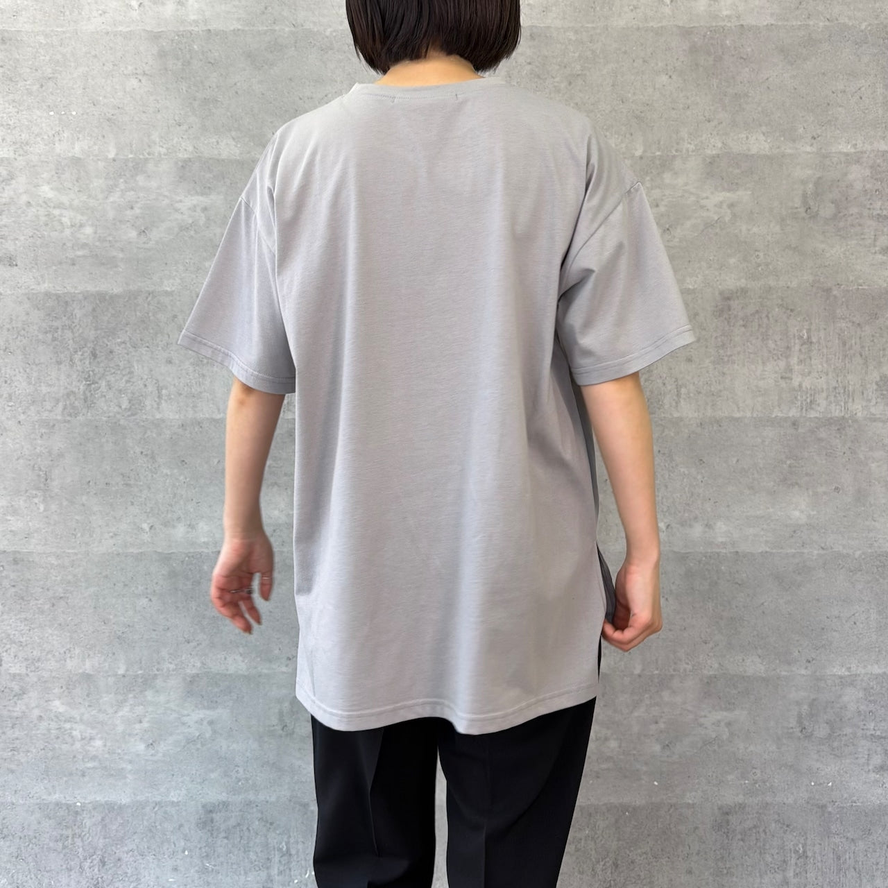【Anna Kerry】箔プリントロゴルーズTシャツ/85261927