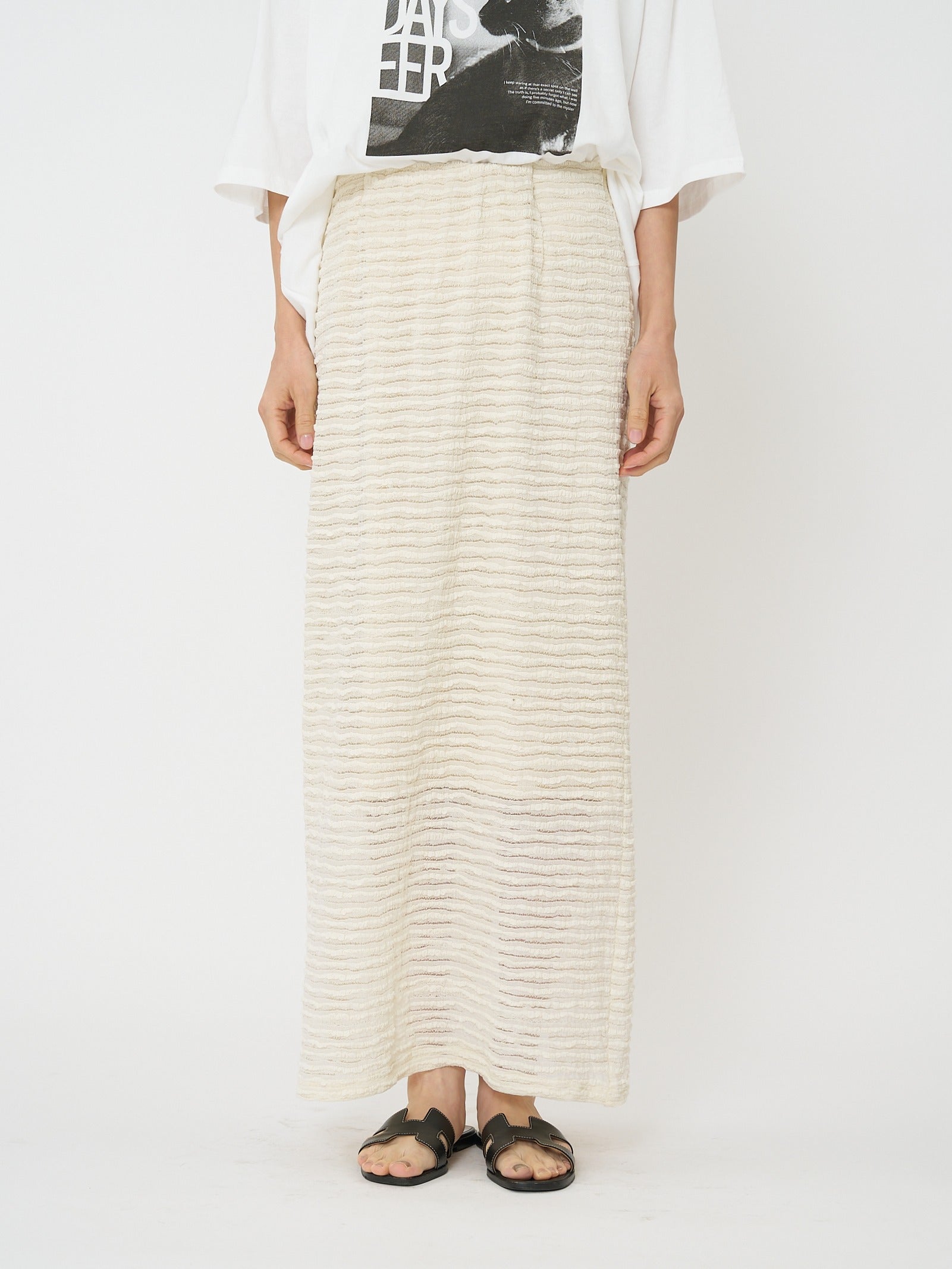 【CHIGNON】ストレッチレーススカート/2261-047BZ