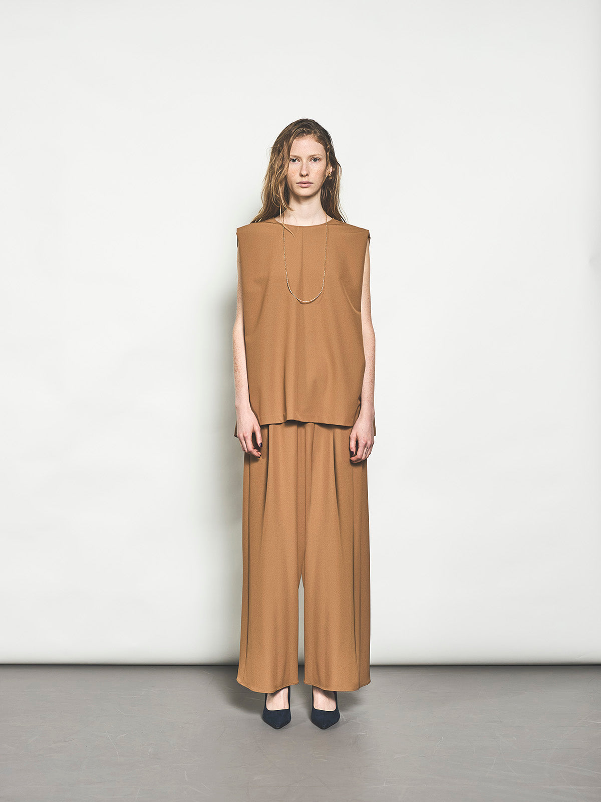 【STELLA CIFFON】ウォースフィルツイルワイドパンツ/ST3-25206A