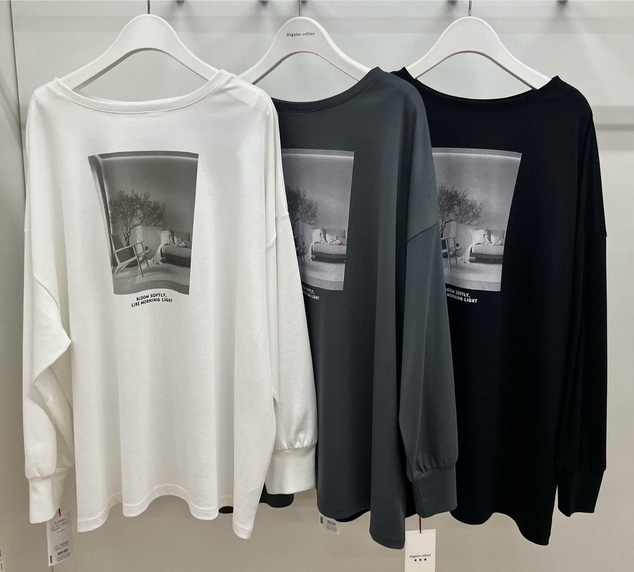 【Dignite Collier】2WAYフォトTシャツ/80256304