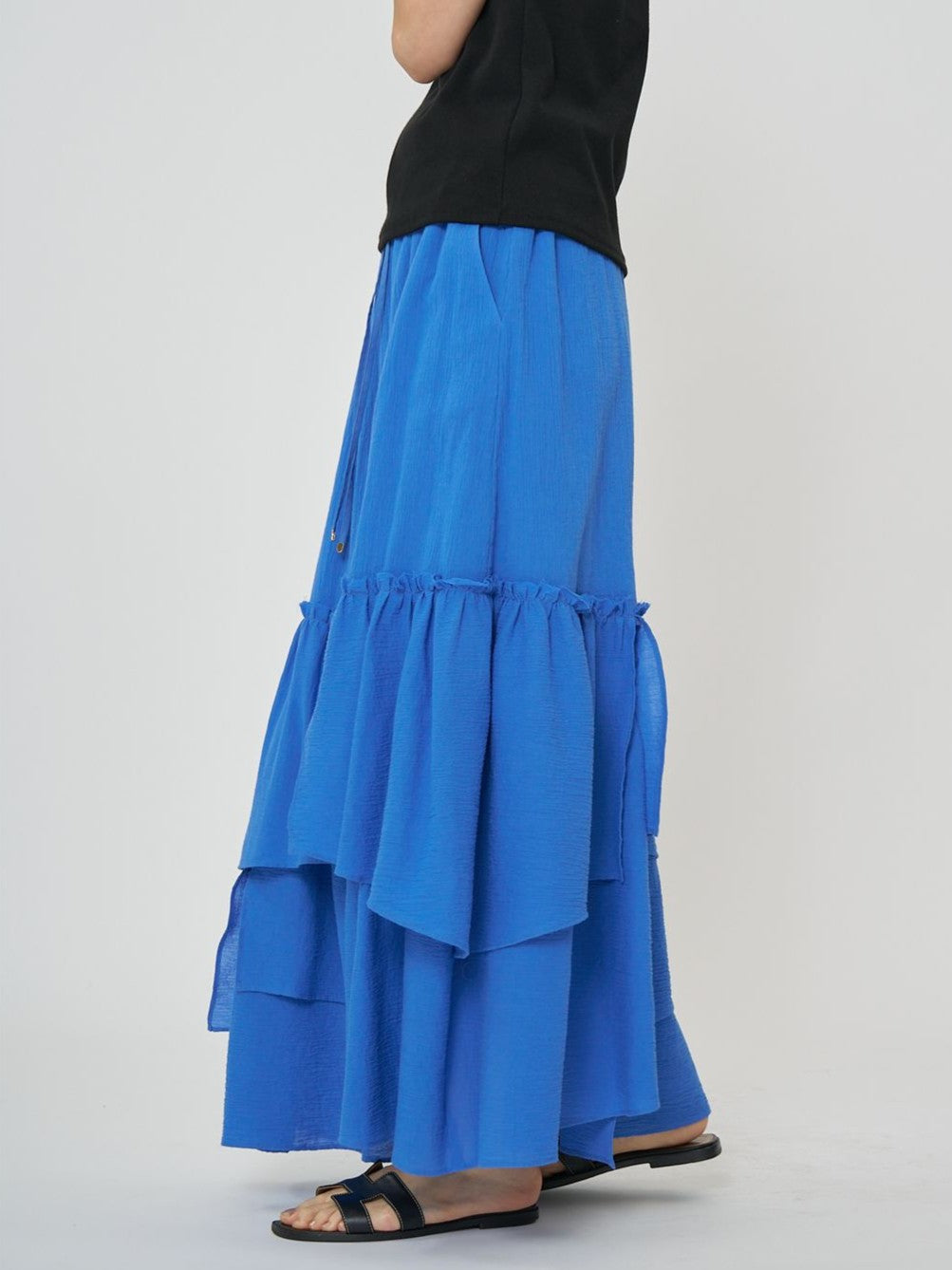 【CHIGNON】コットンティアードスカート/2961-048BZ