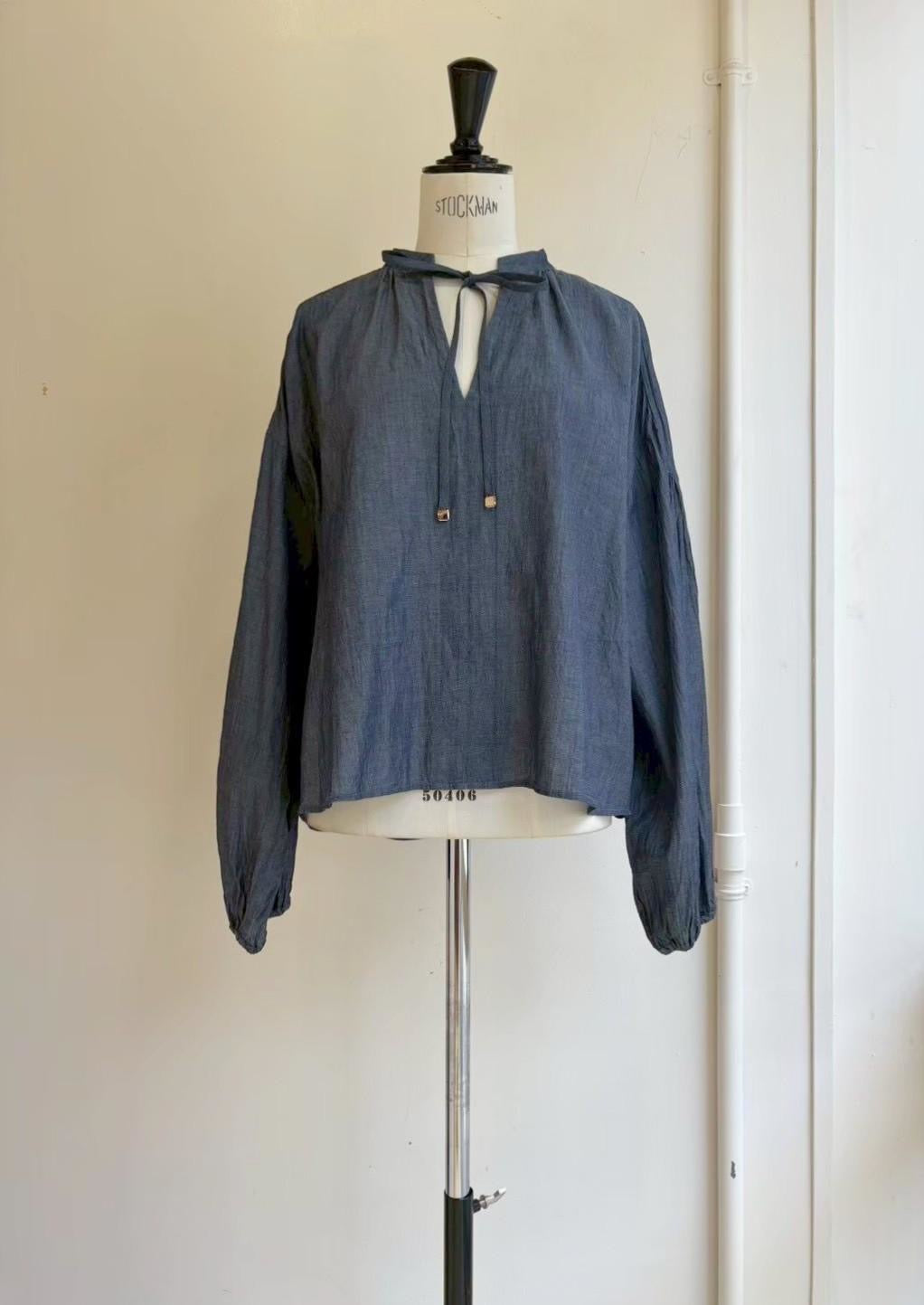 【anana】シアーデニムブラウス/a56-010