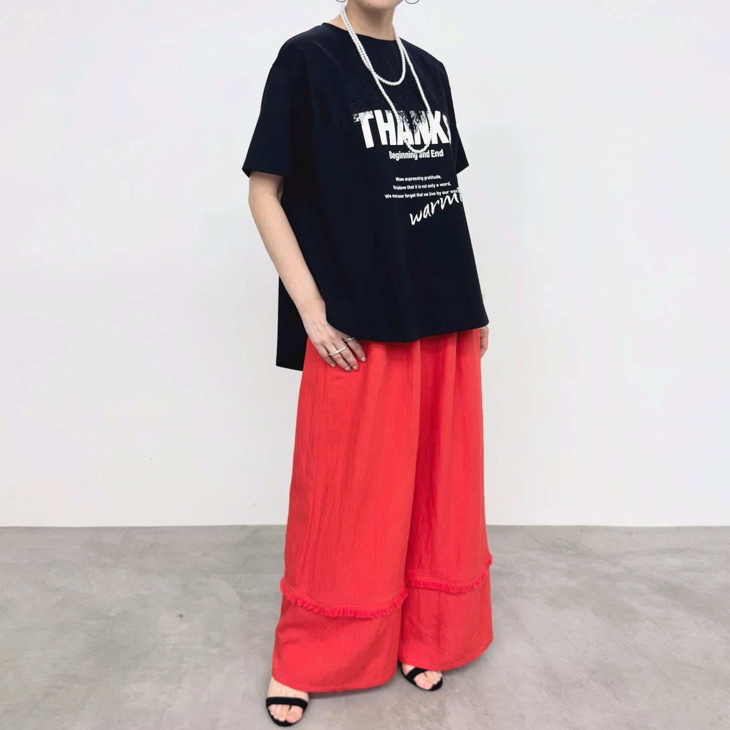 【NUS】ZOCCONポンチ×アイラッシュレースロゴT/610-35043