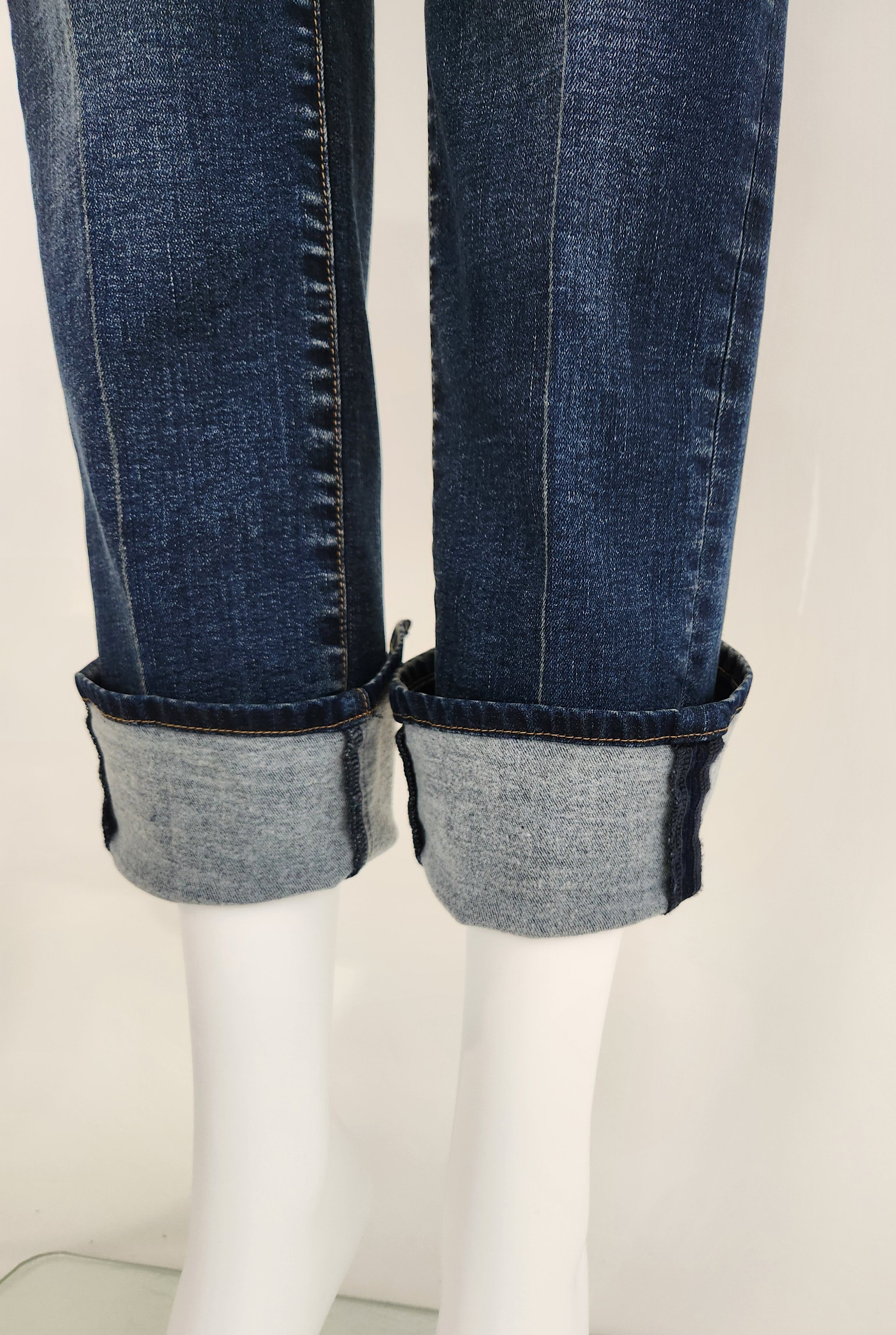 【Ordinary】バックスリットテーパードデニムパンツ/BO25-314P