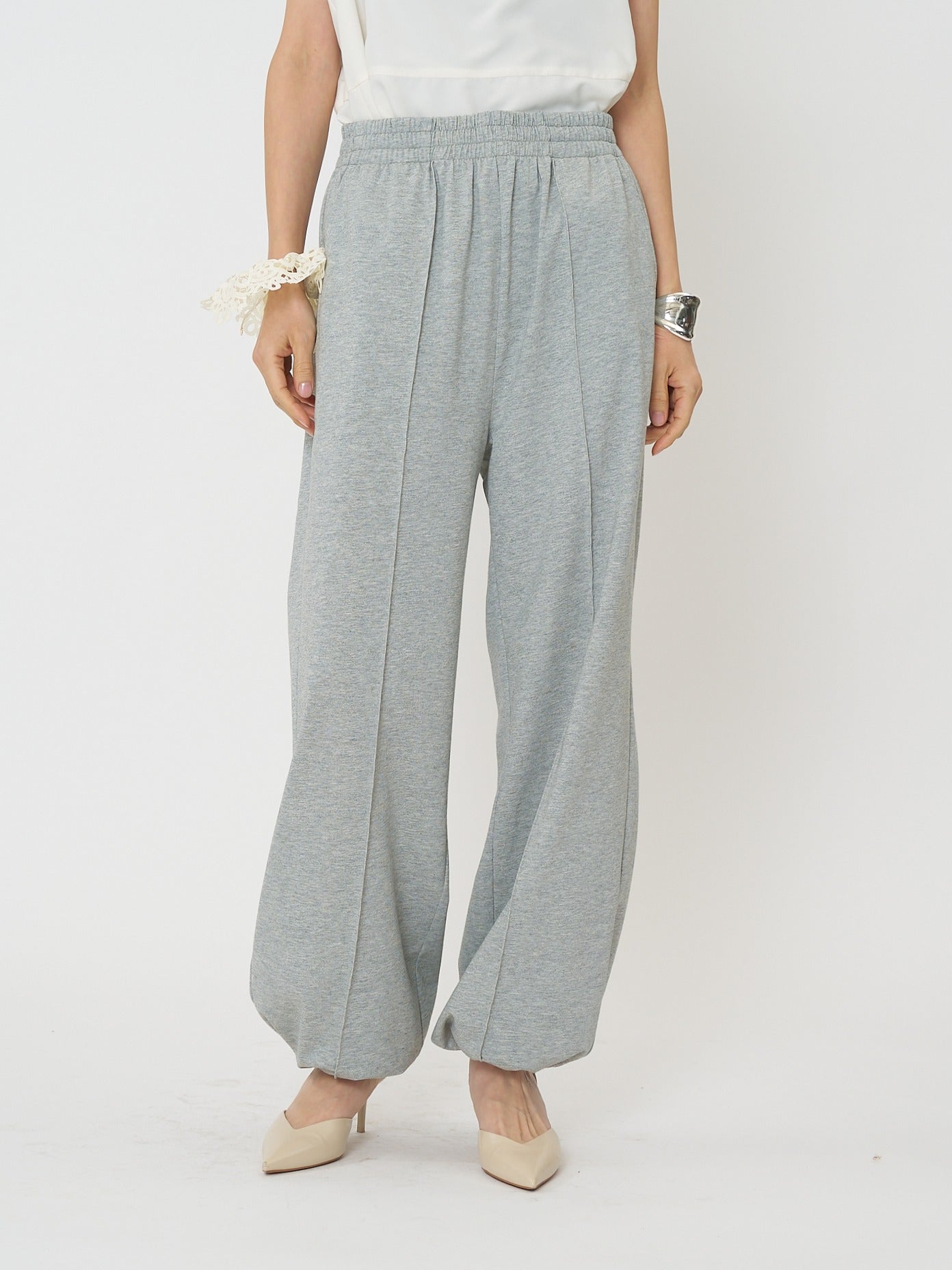 【CHIGNON】度詰天竺イージーパンツ/3261-016KK