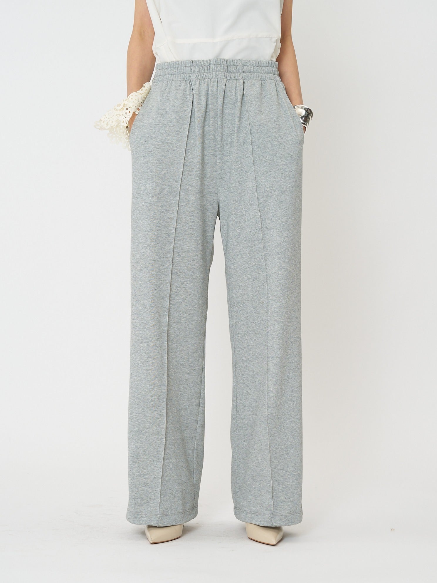 【CHIGNON】度詰天竺イージーパンツ/3261-016KK