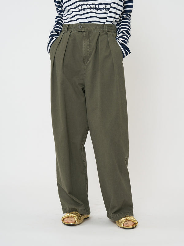 【CHIGNON】ウォッシュドチノパンツ/3261-045BT