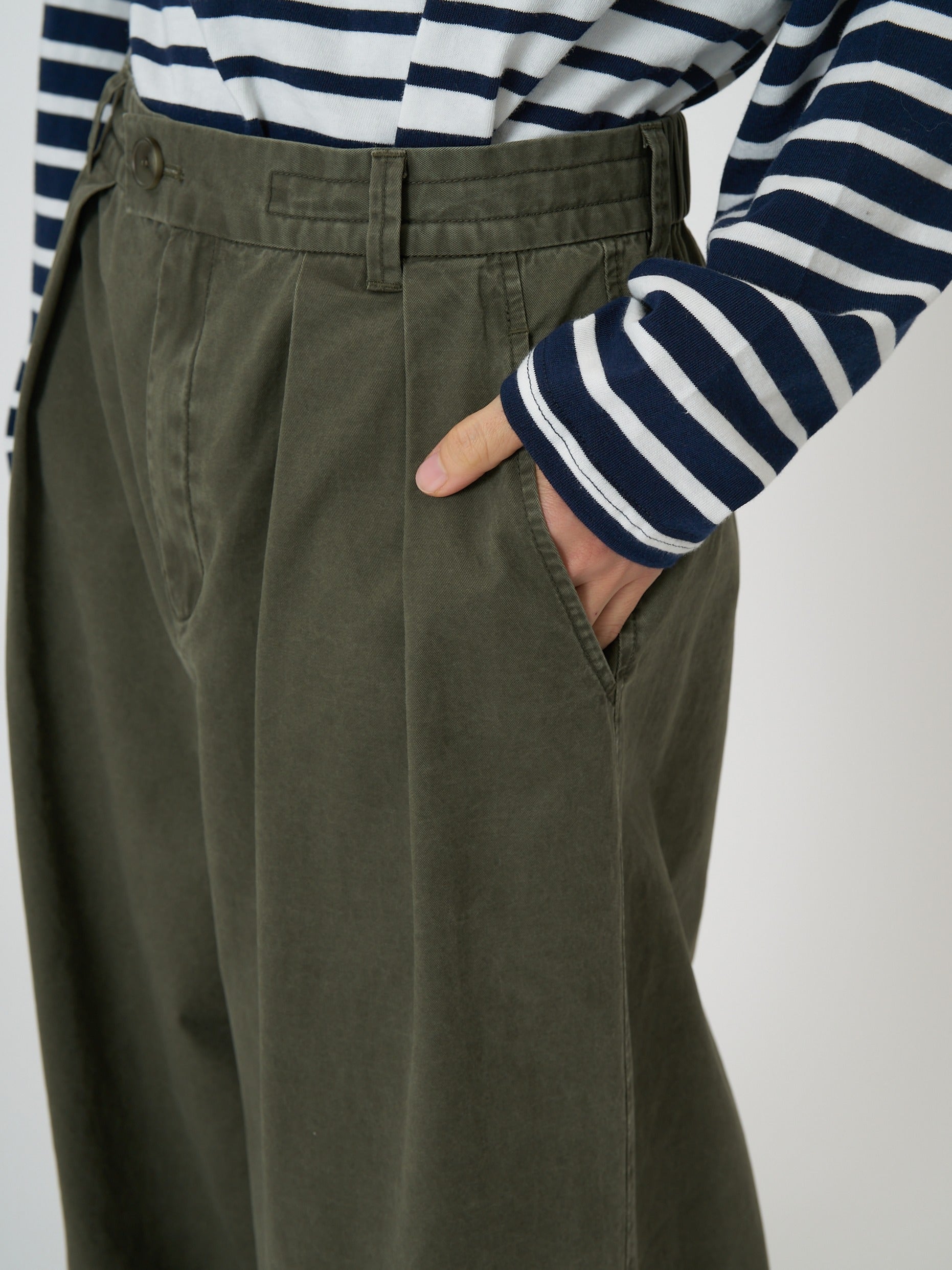 【CHIGNON】ウォッシュドチノパンツ/3261-045BT