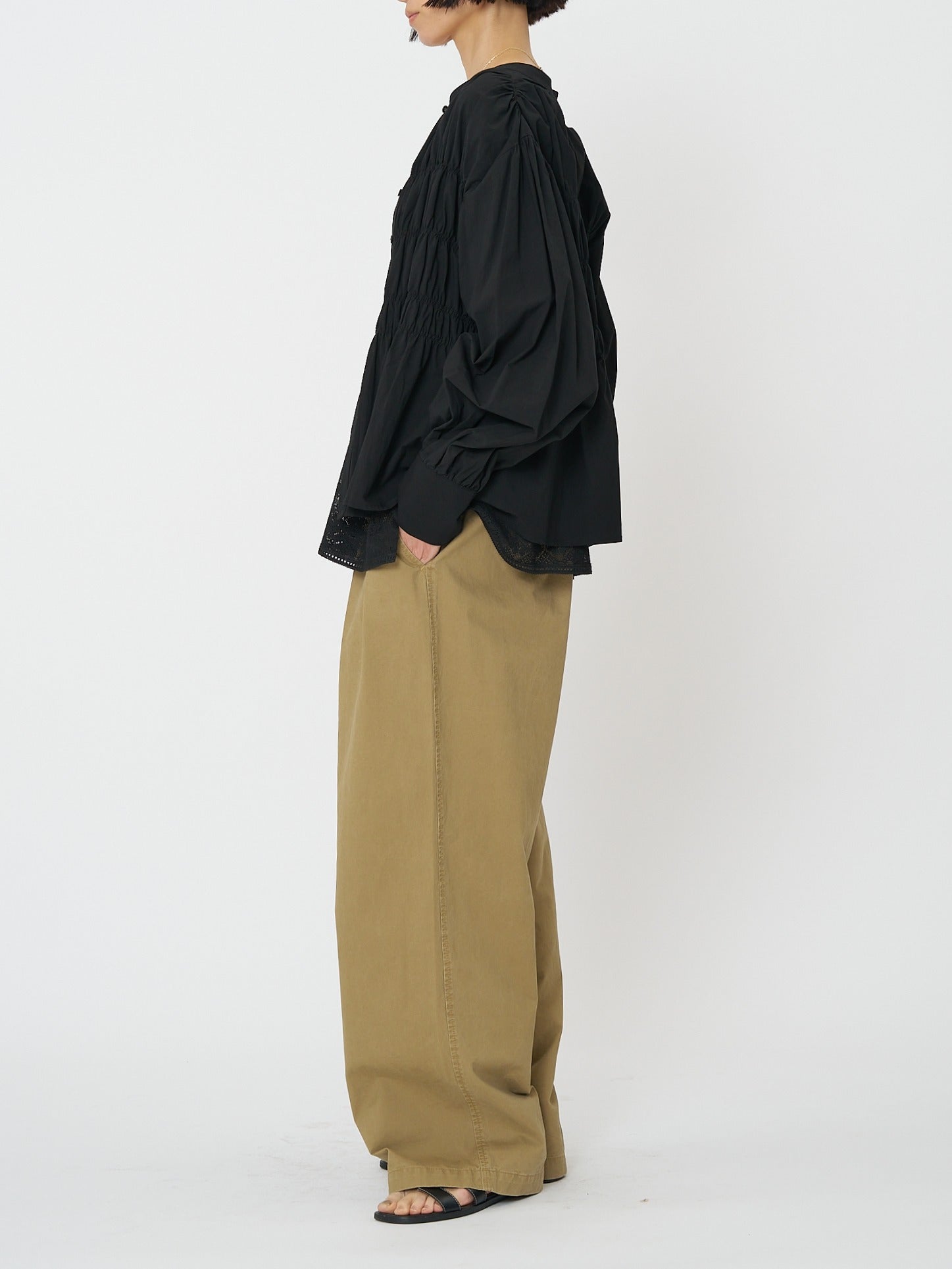 【CHIGNON】ウォッシュドチノパンツ/3261-045BT