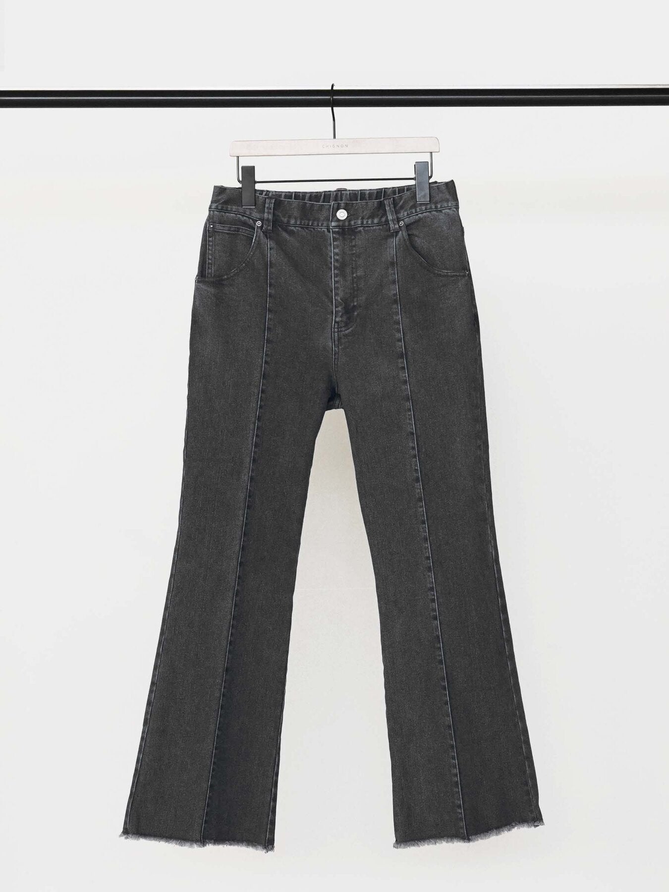 【CHIGNON】ウォッシュドデニムフレアパンツ/3264-105BT