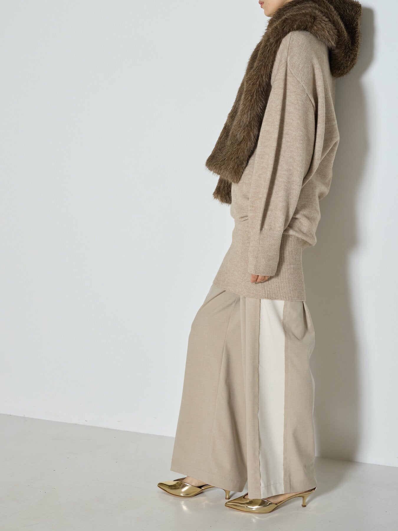 【CHIGNON】カットオフライン2タックスラックス/3265-309KK