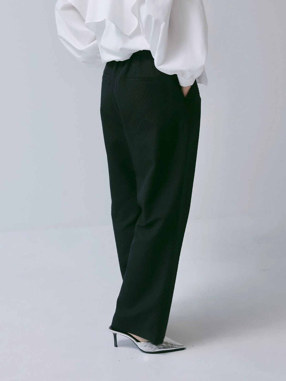 【CHIGNON】ドットジャカードタックパンツ/3266-612BZ