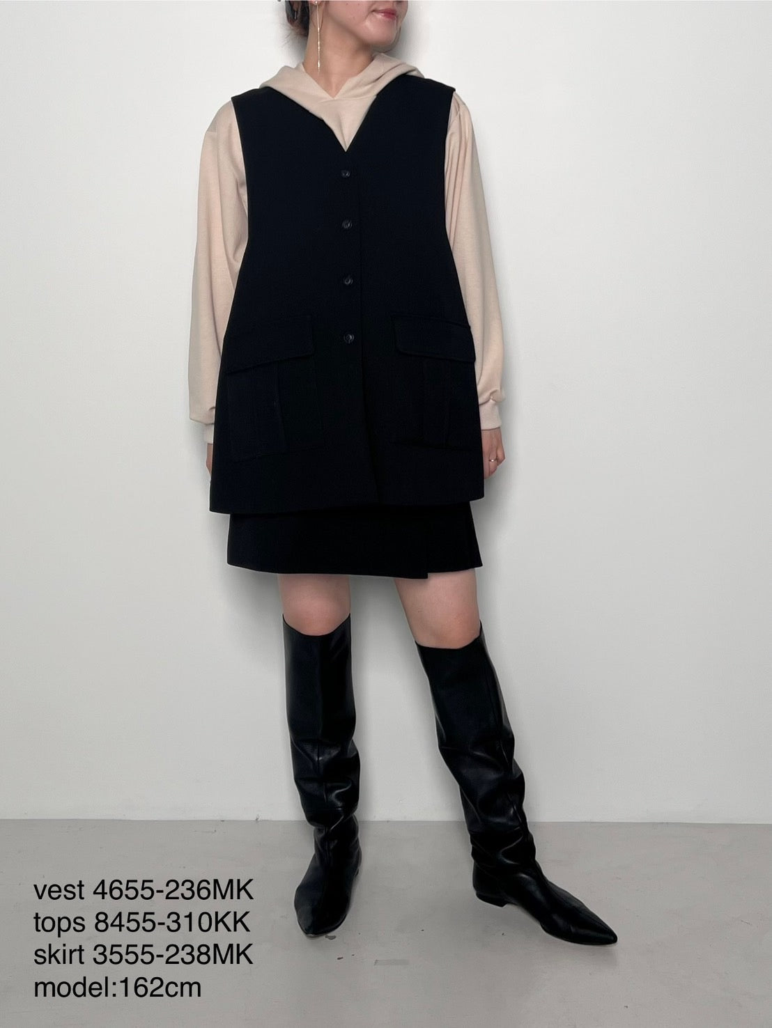 【CHIGNON】スコートパンツ/3555-238MK