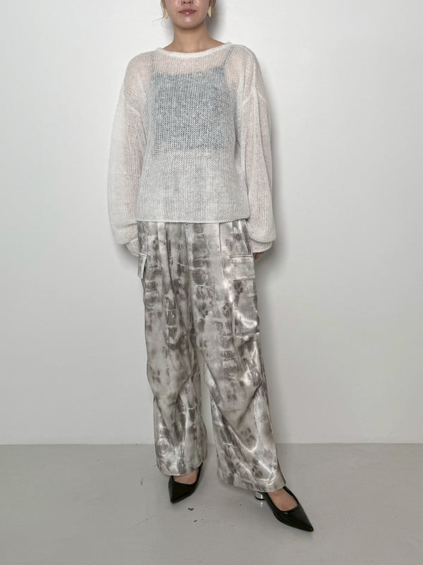 【CHIGNON】プリントカーゴパンツ/3556-420KK