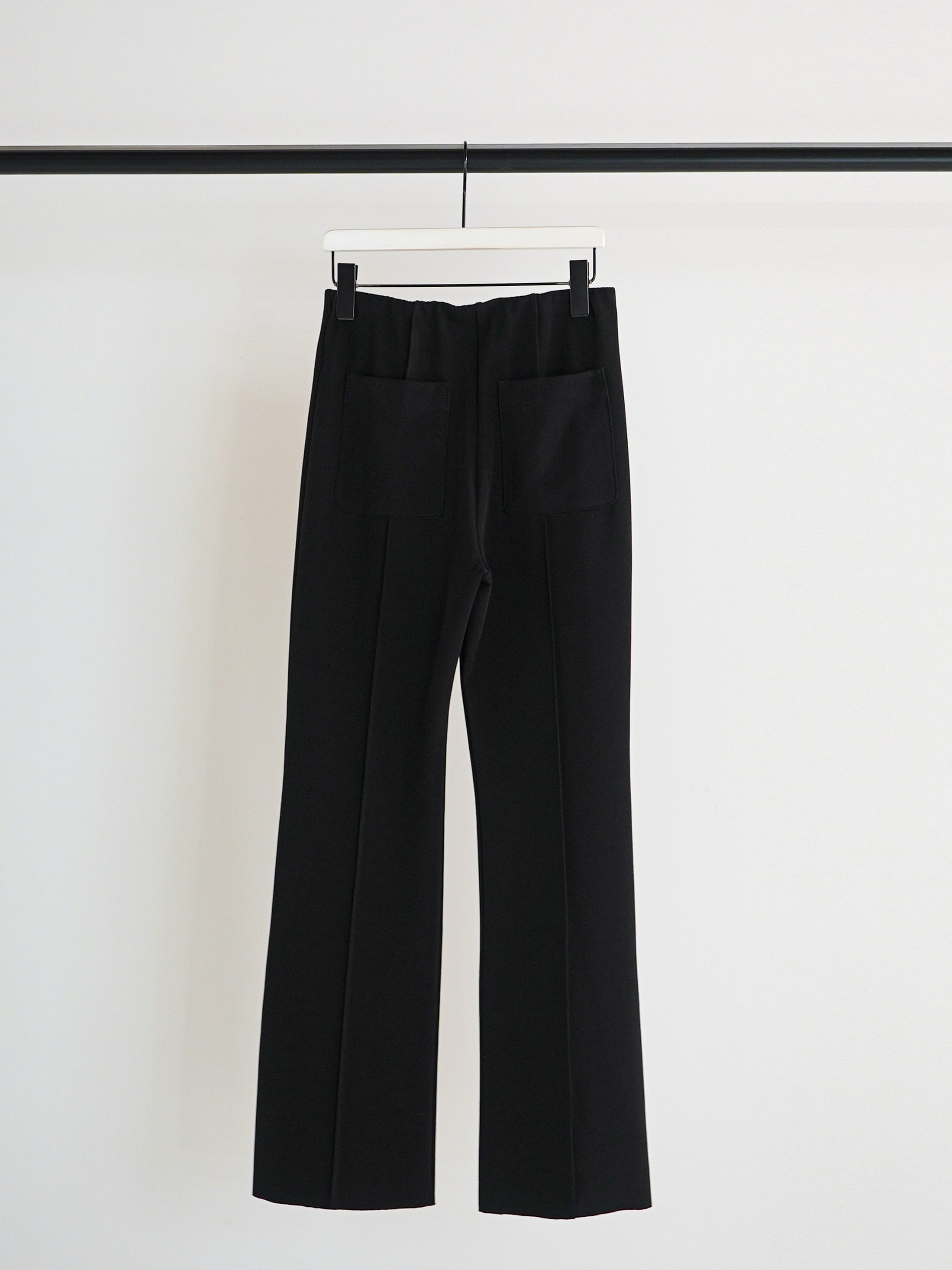 【CHIGNON】ソフトリブフレアパンツ/3861-069GL