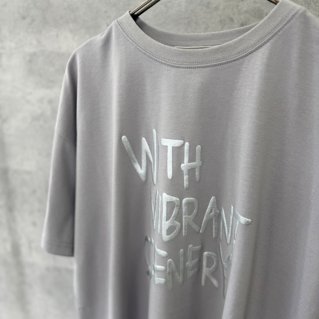 【Anna Kerry】箔プリントロゴルーズTシャツ/85261927