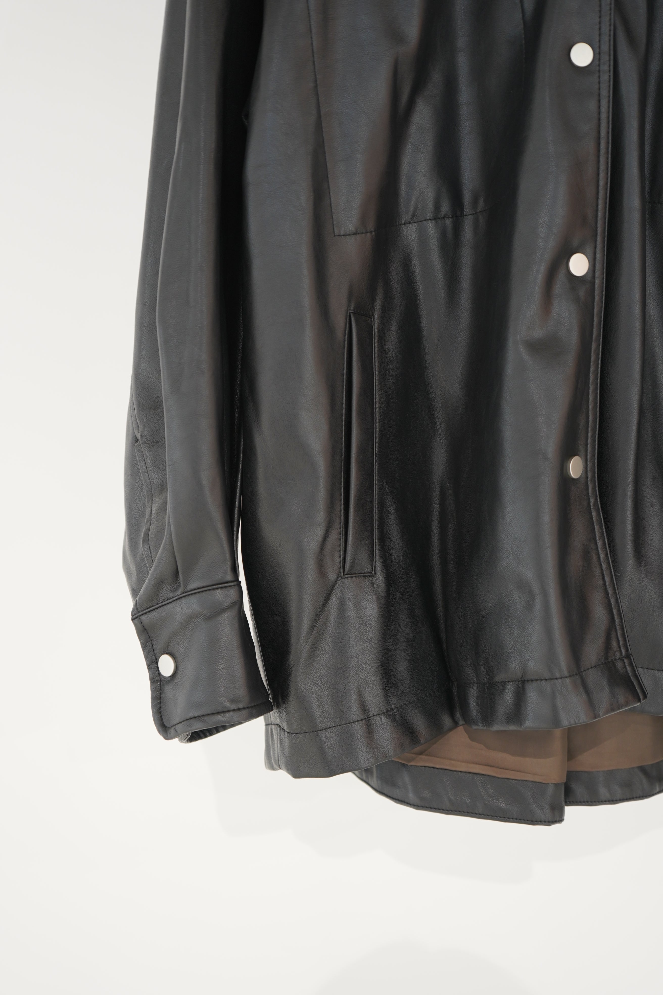 【CHIGNON】フェイクレザージャケット/4156-552KK