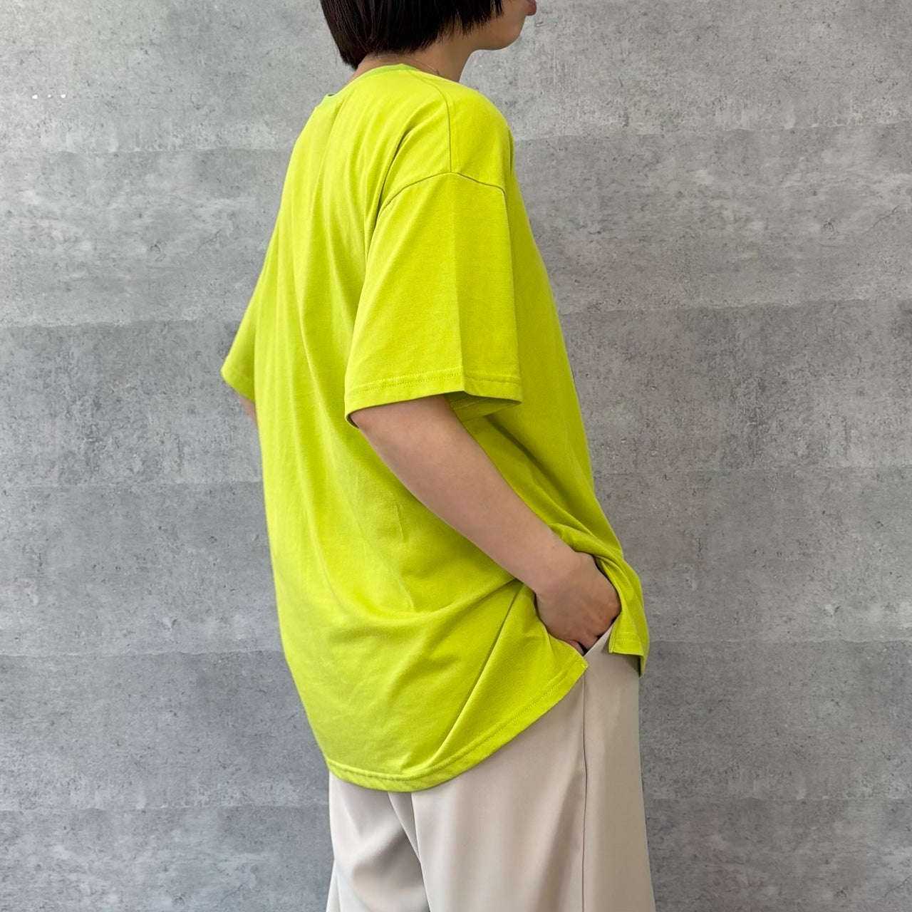 【Anna Kerry】箔プリントロゴルーズTシャツ/85261927