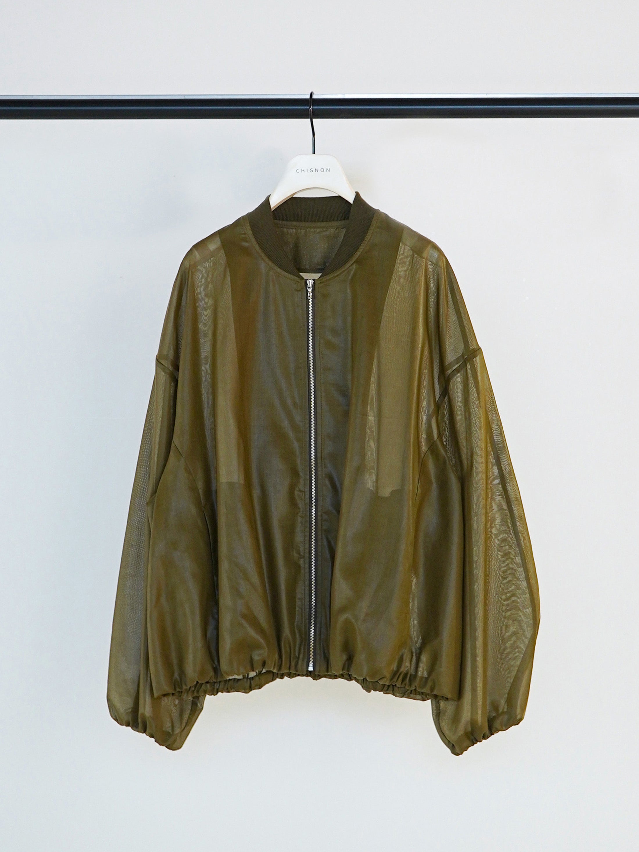 【CHIGNON】シアーチンツブルゾン/4861-003KK