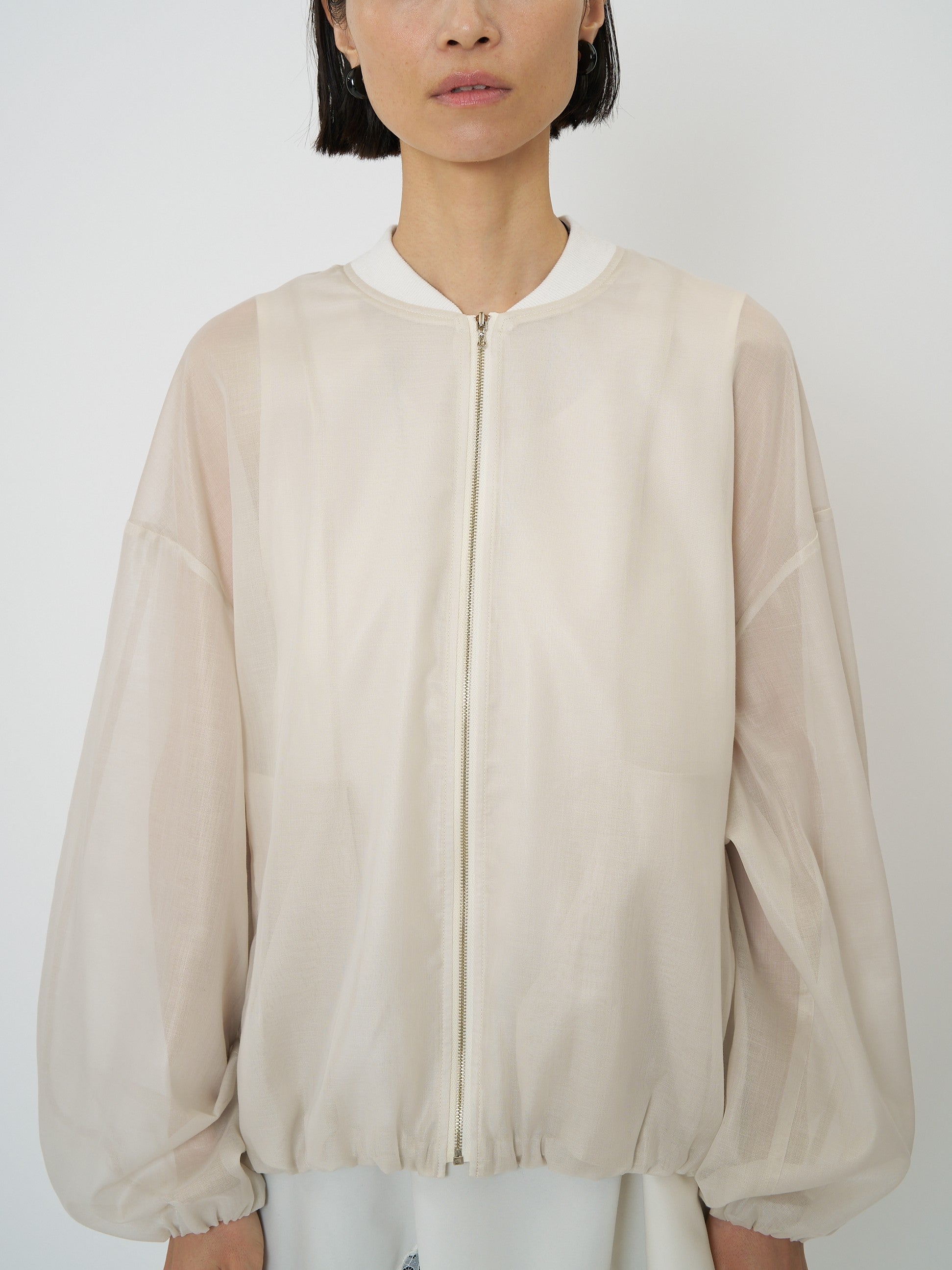 【CHIGNON】シアーチンツブルゾン/4861-003KK