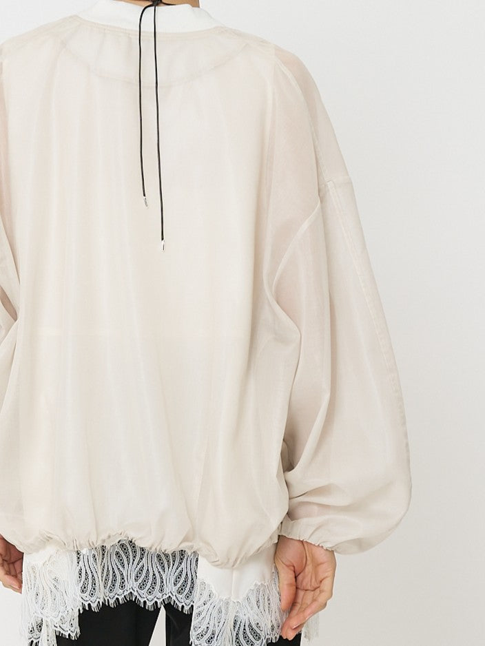 【CHIGNON】シアーチンツブルゾン/4861-003KK