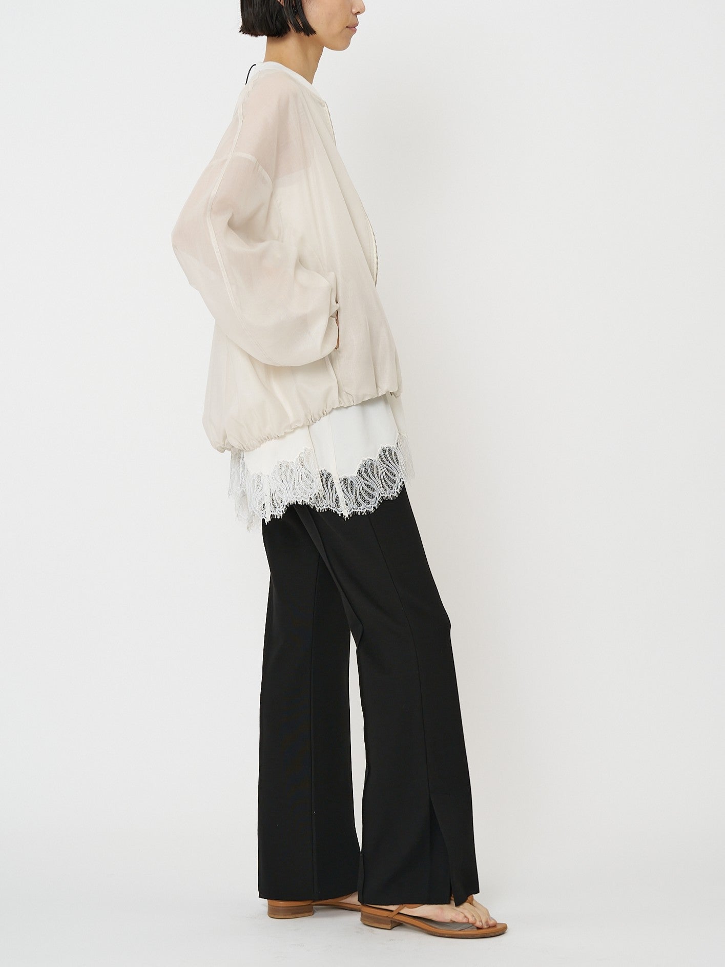 【CHIGNON】シアーチンツブルゾン/4861-003KK