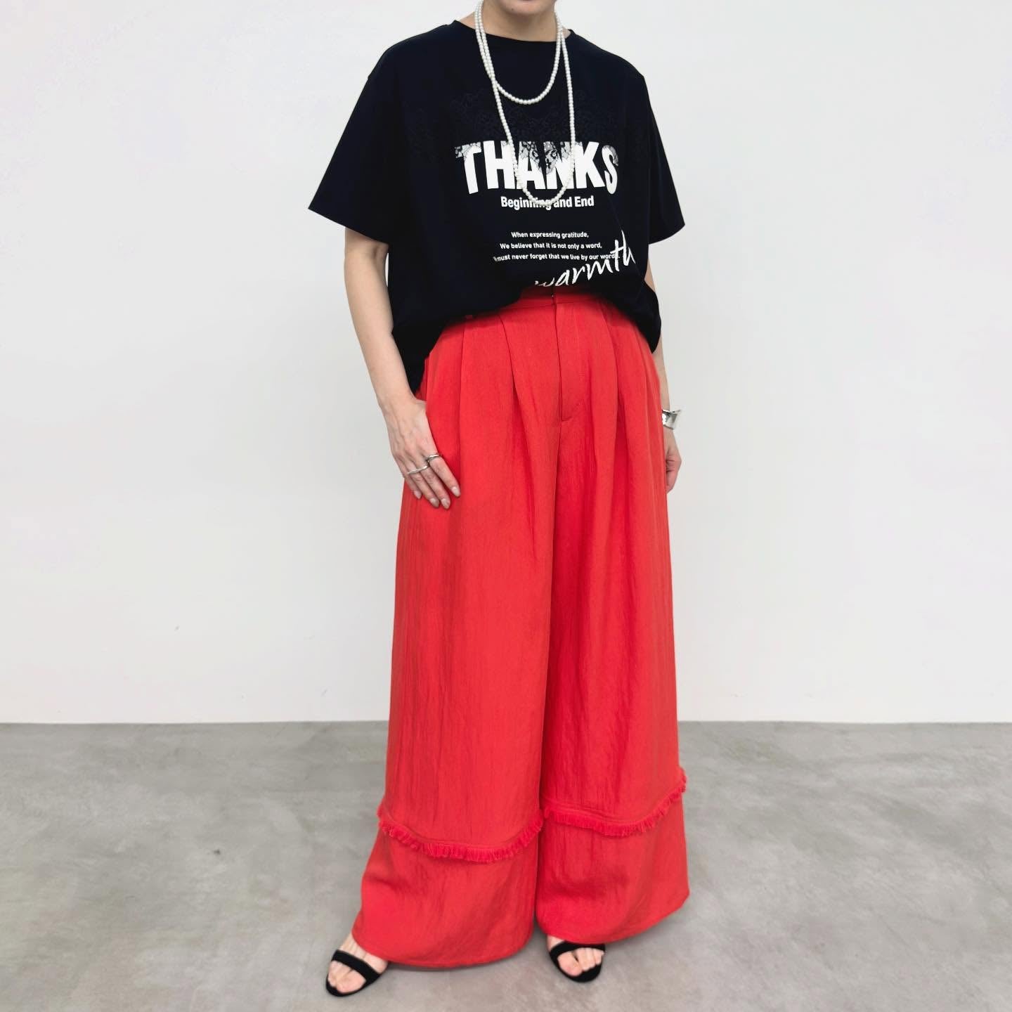 【NUS】ZOCCONポンチ×アイラッシュレースロゴT/610-35043