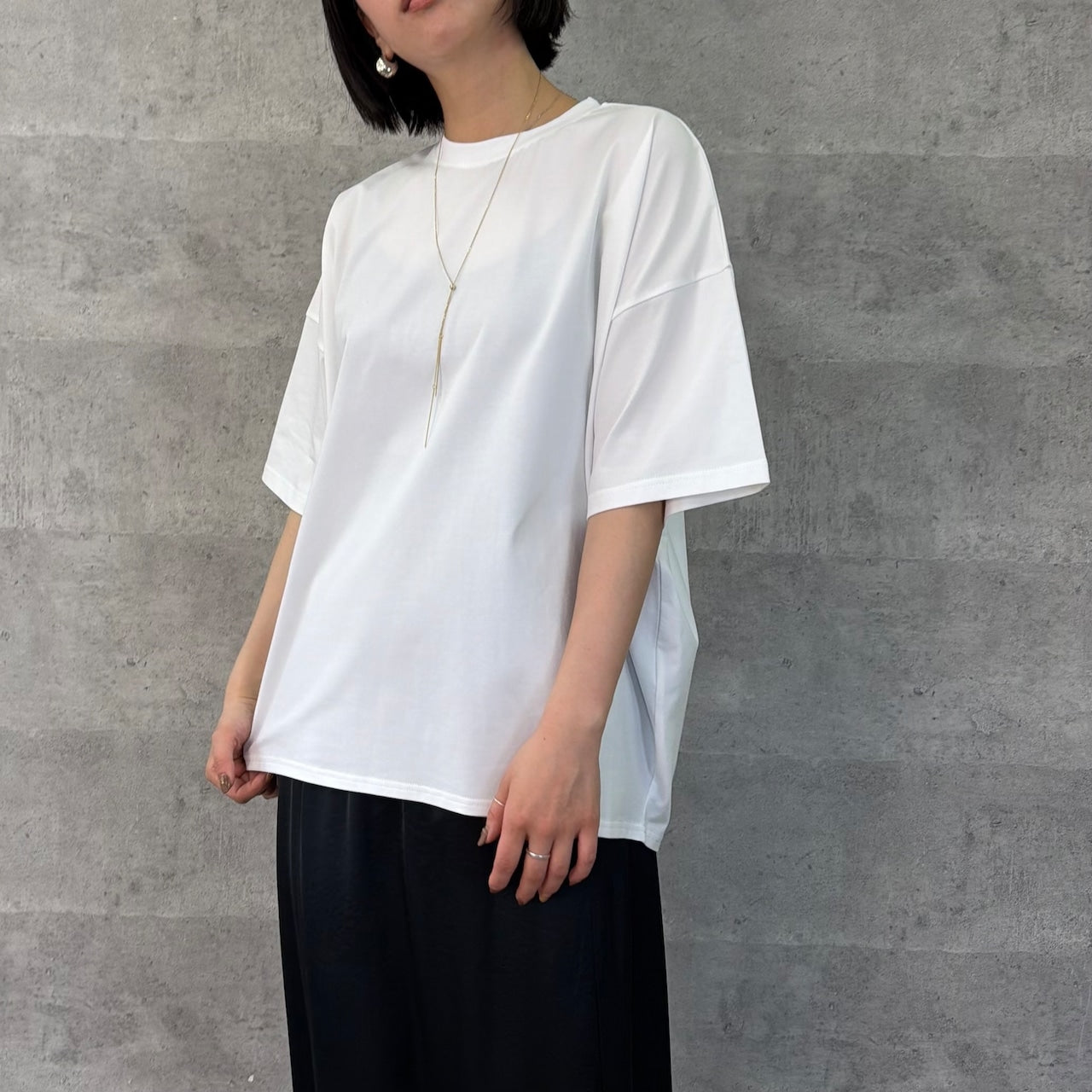 【Anna Kerry】バックネックロゴTシャツ/85261916